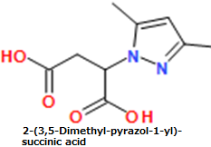 CAS#2-(3,5-Dimethyl-pyrazol-1-yl)-succinic acid